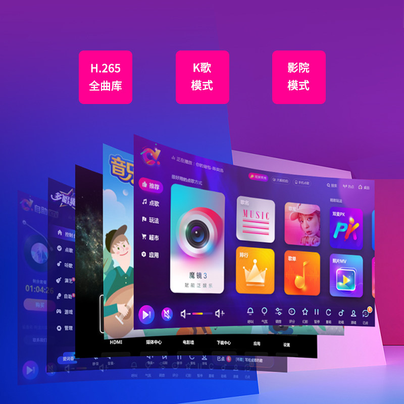 jbl kem3100le套装家庭影院音响 JBLKTV/卡拉OK音箱