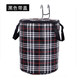 Cesta de bicicleta plegable Cesta de cesta de vegetales Ceta de lienzo espesado Cesta de cesta delantero grande plegable Cesta colgante con cubierta
