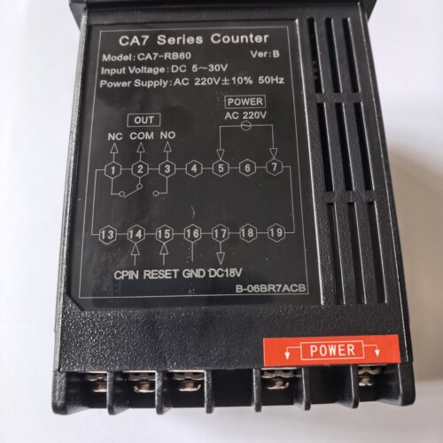 CA7-RB60东崎电子计数器TOKY六6位智能自动计米TCNP61C CA4-RB60X - 图0