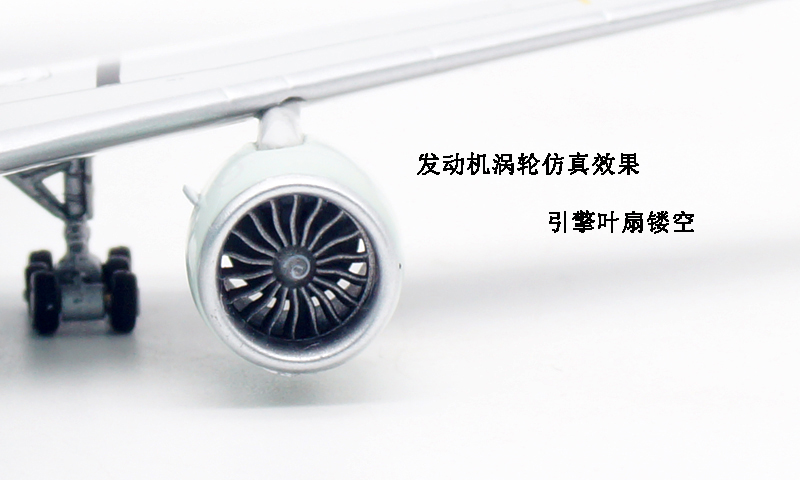 Aviation1:400仿真静态飞机模型国泰航空B777-300ERB-KPF亚洲都会-图2