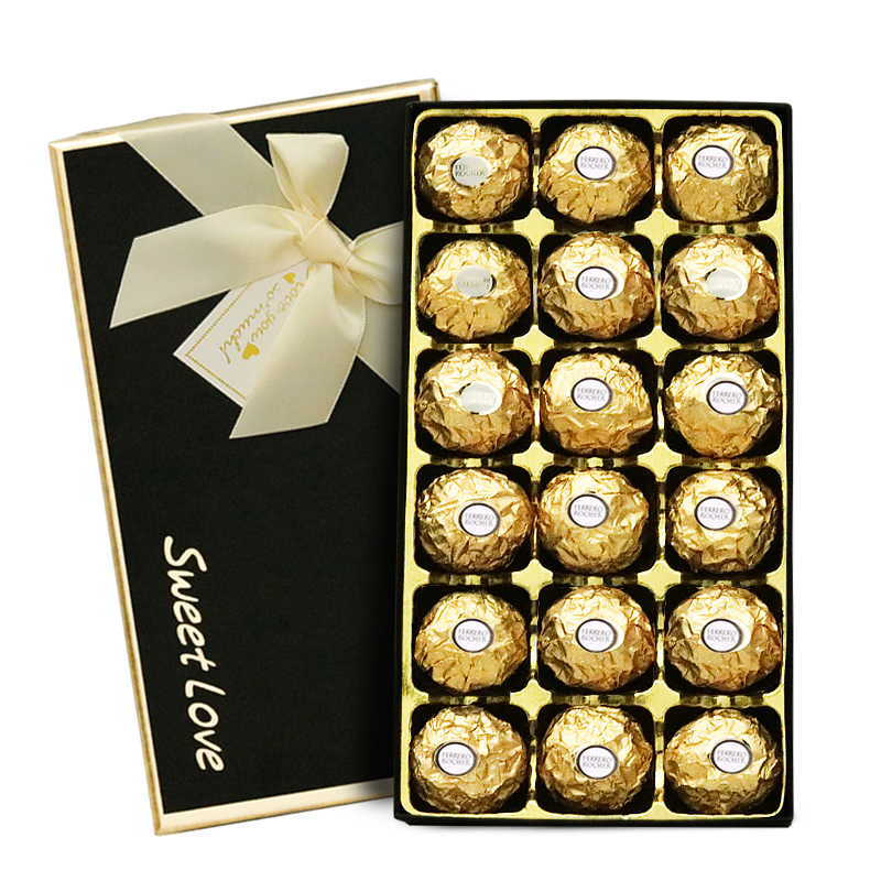 进口费列罗巧克力礼盒18粒费力罗送男生女朋友生日520情人节礼物