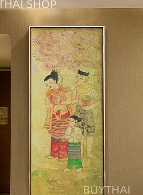 禅意古典风格古代佛像僧人画像