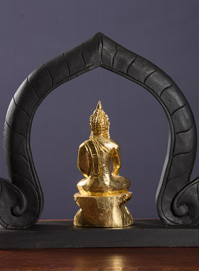 泰国工艺品创意复古创意佛像摆件