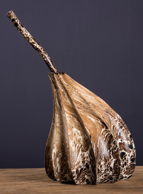 东南亚风格木质木雕装饰品工艺品泰式餐厅会所酒店特色摆件