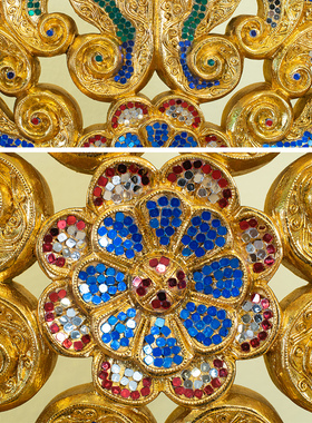 新泰宫装泰国东南亚风格装饰摆件