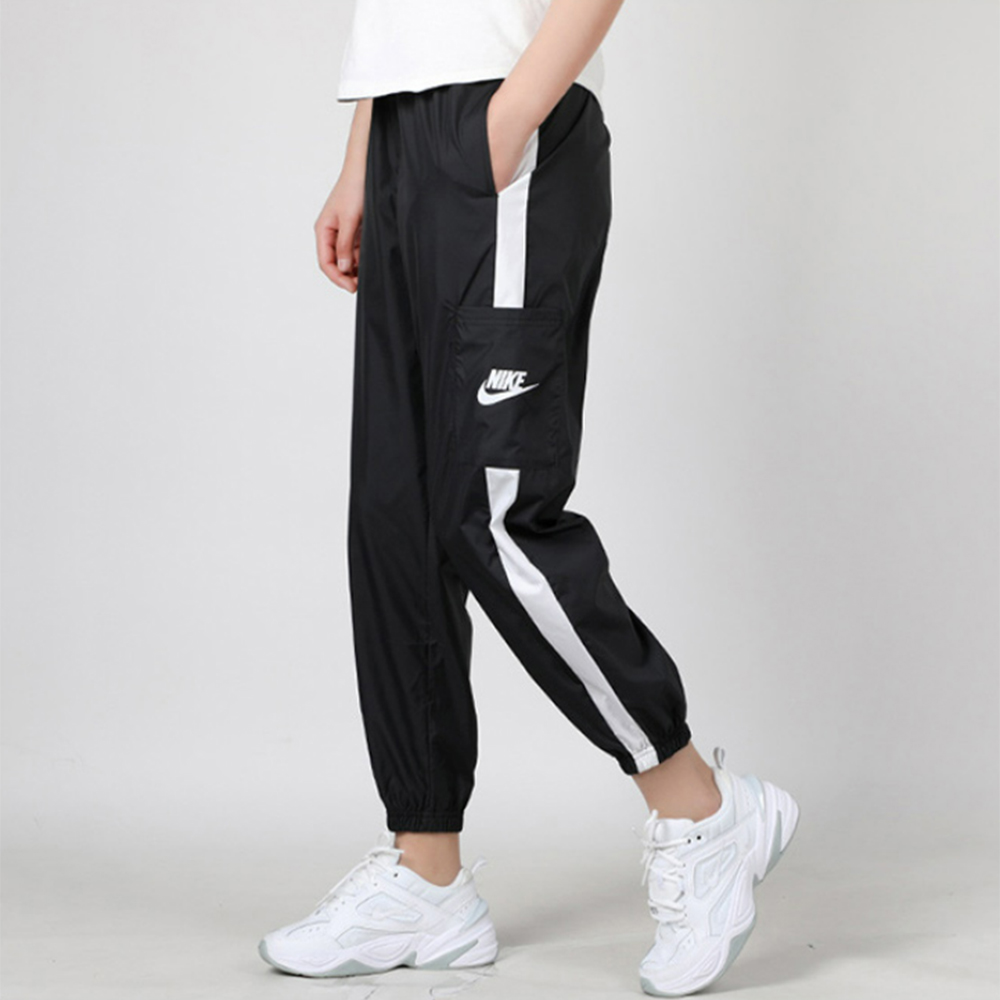 NIKE耐克W NSW PANT WVN女宽松轻薄梭织透气束脚运动裤CJ7347-690 - 图0