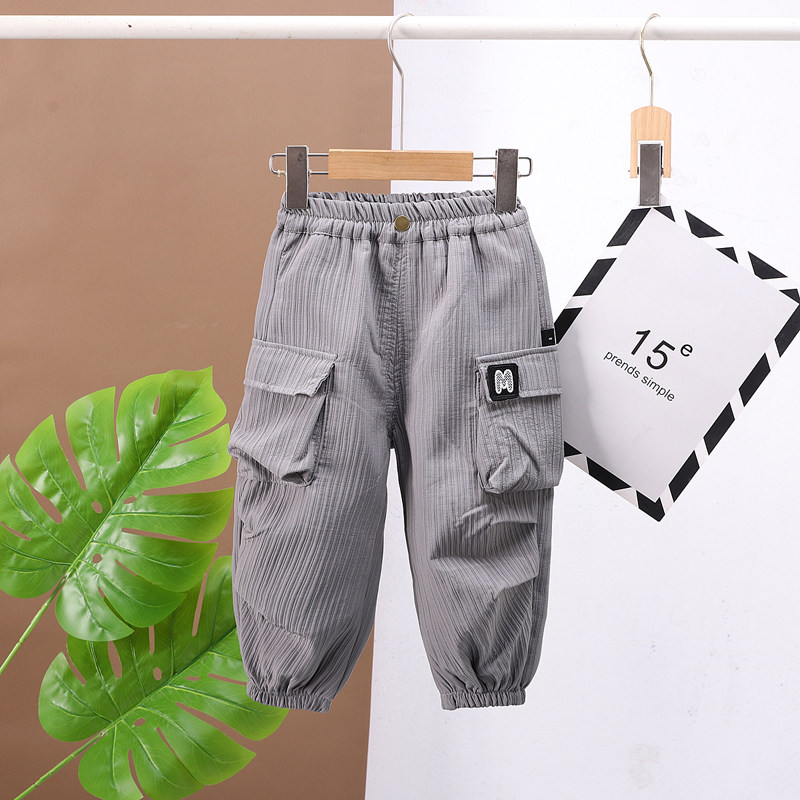 男童休闲裤2025春秋新款儿童韩版工装潮流长裤中小童外穿帅气裤子,淘宝优惠券,粉丝福利购,淘宝优惠卷