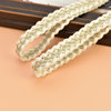 New woven gold silk cotton casual style women's belt