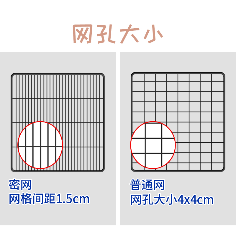 兔笼子防喷尿家用室内养兔子的超大号笼子新型兔窝荷兰猪双层别墅 - 图3