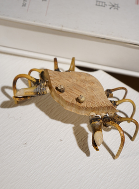 竹子制作昆虫小摆件创意趣味