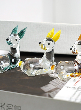 【大吉大利鸡】迷你玻璃小摆件