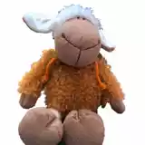 Плюшевая кукла, милая игрушка для сна из овчины, подарок на день рождения