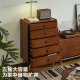 Quanyou Home Retro Bucket Storage Cabinet