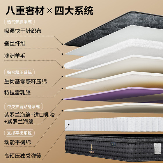 Quanyou Home Electric Smart Latex Spring Mattress