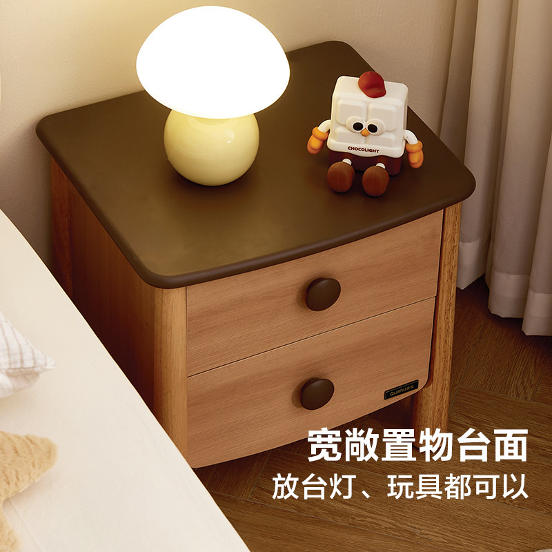 全友家居北欧原木风儿童床头柜小户型卧室儿童房床边小型实木脚柜,淘宝优惠券,粉丝福利购,淘宝优惠卷
