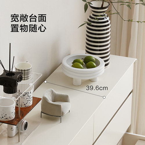 【直播间】全友家居现代极简斗柜卧室家用抽屉储物柜床尾置物柜 - 图1