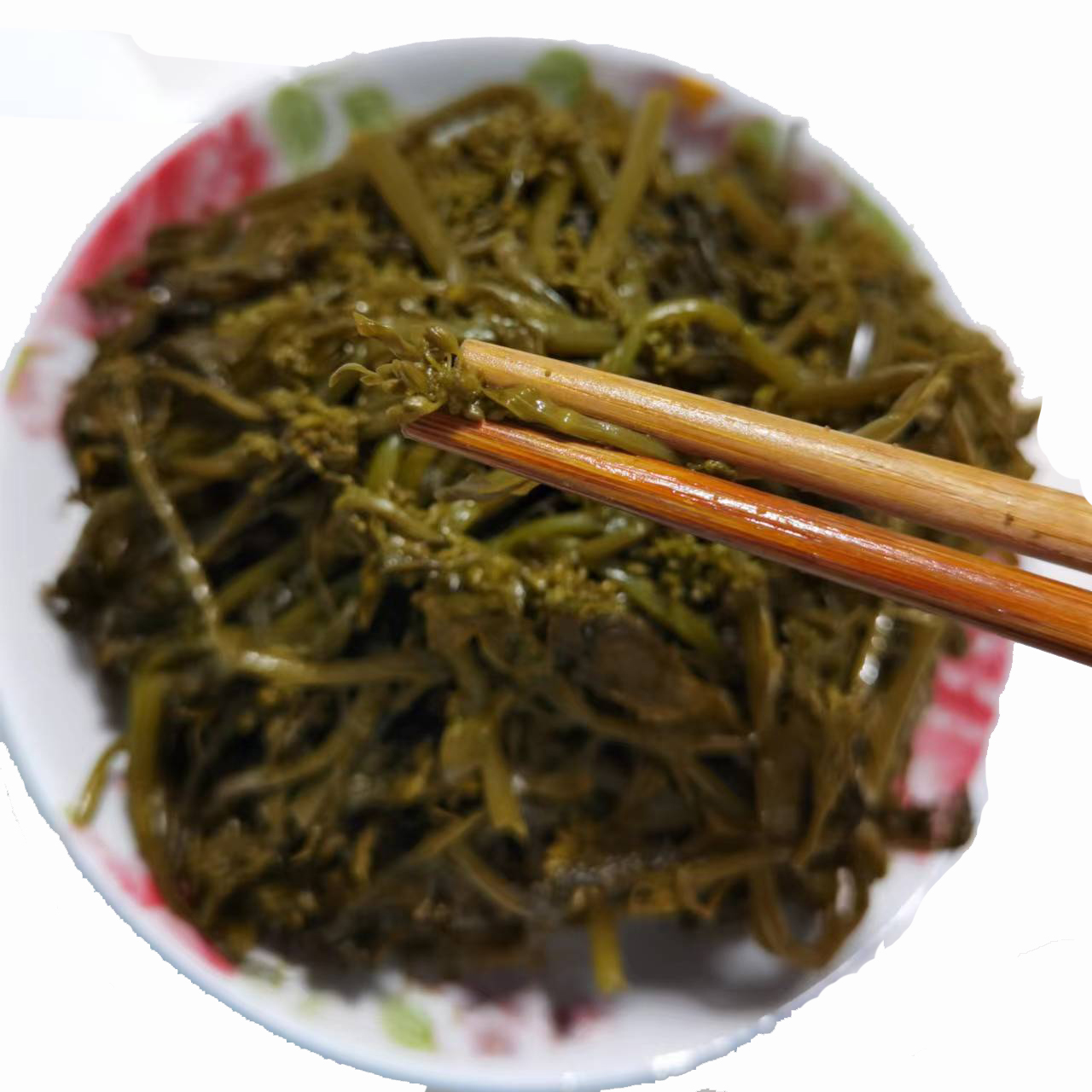 农村土特产  臭味 油菜苔 嫩 细小 臭 开胃 下饭菜 蒸着 吃 美味 - 图2