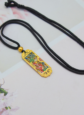 磨砂花生吊坠沙金古法传承仿黄金