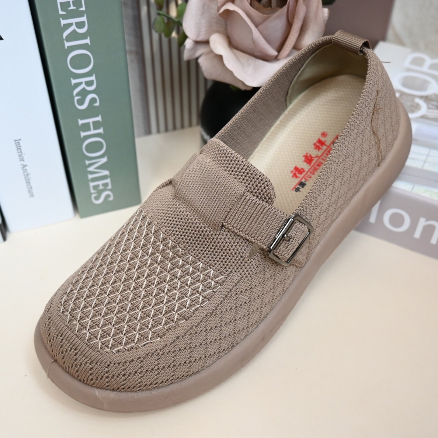 25年新款春秋健步老北京布鞋女鞋圆头软底透气妈妈鞋女单鞋女休闲,淘宝优惠券,粉丝福利购,淘宝优惠卷