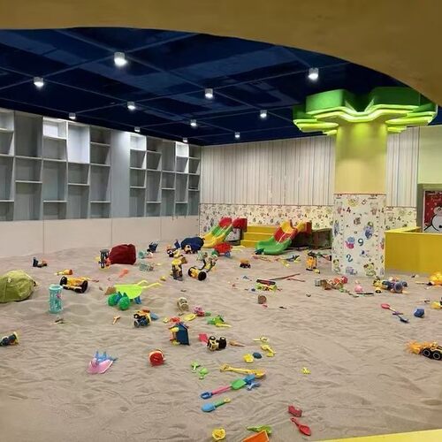 海沙圆粒沙质感儿童游乐沙无尘海 质感涂料质感圆 光滑圆润一公斤 - 图3