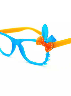 儿童眼镜框女童可爱眼镜无镜片