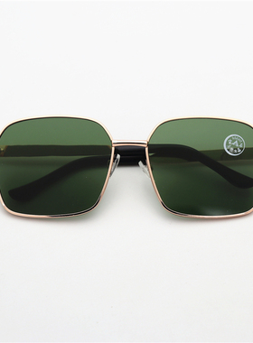 方形大号太阳镜东海水晶平板玻璃