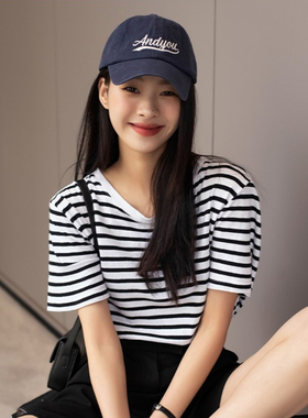 韩国ins棒球帽女软顶弯檐帽