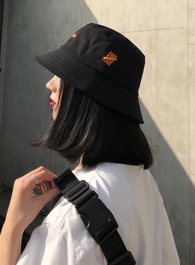 日系潮街头渔夫帽女2024新款夏季