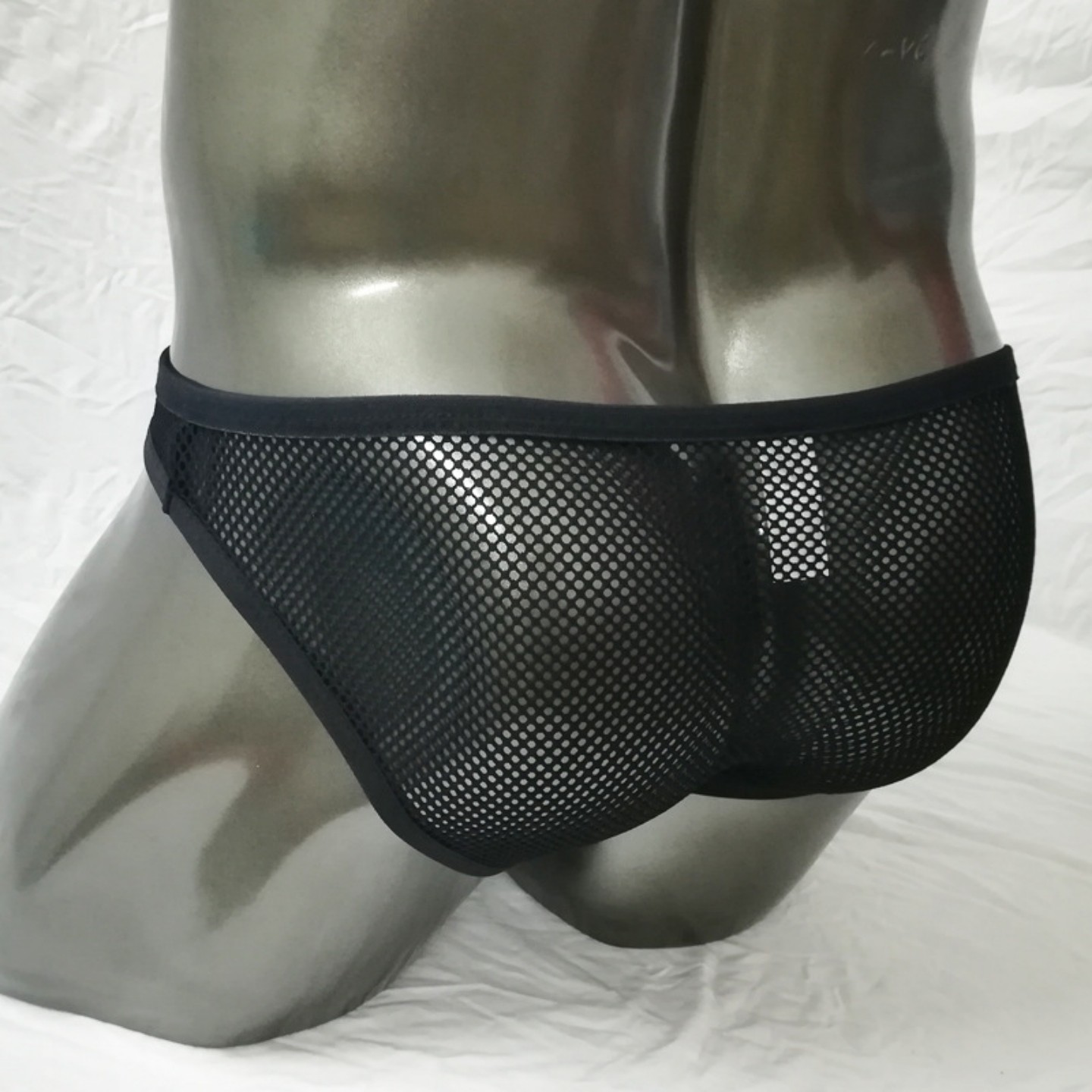 男士三角裤纯欲透明网孔大网内裤网状清凉性感舒适透气高衩男短裤,淘宝优惠券,粉丝福利购,淘宝优惠卷