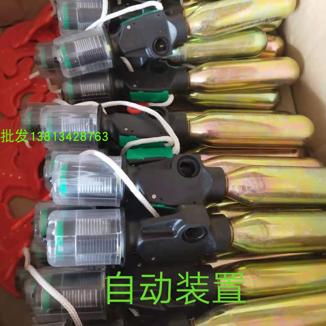 供应33g24g17g小气瓶水溶药片手动自动充气救生衣圈充气装置配件 - 图1