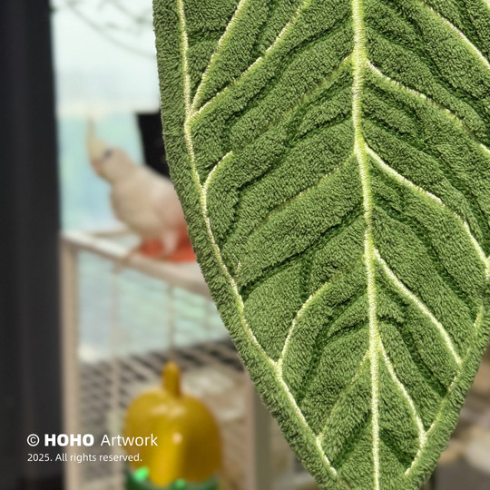 Hot plant flower candle leaf hand towel