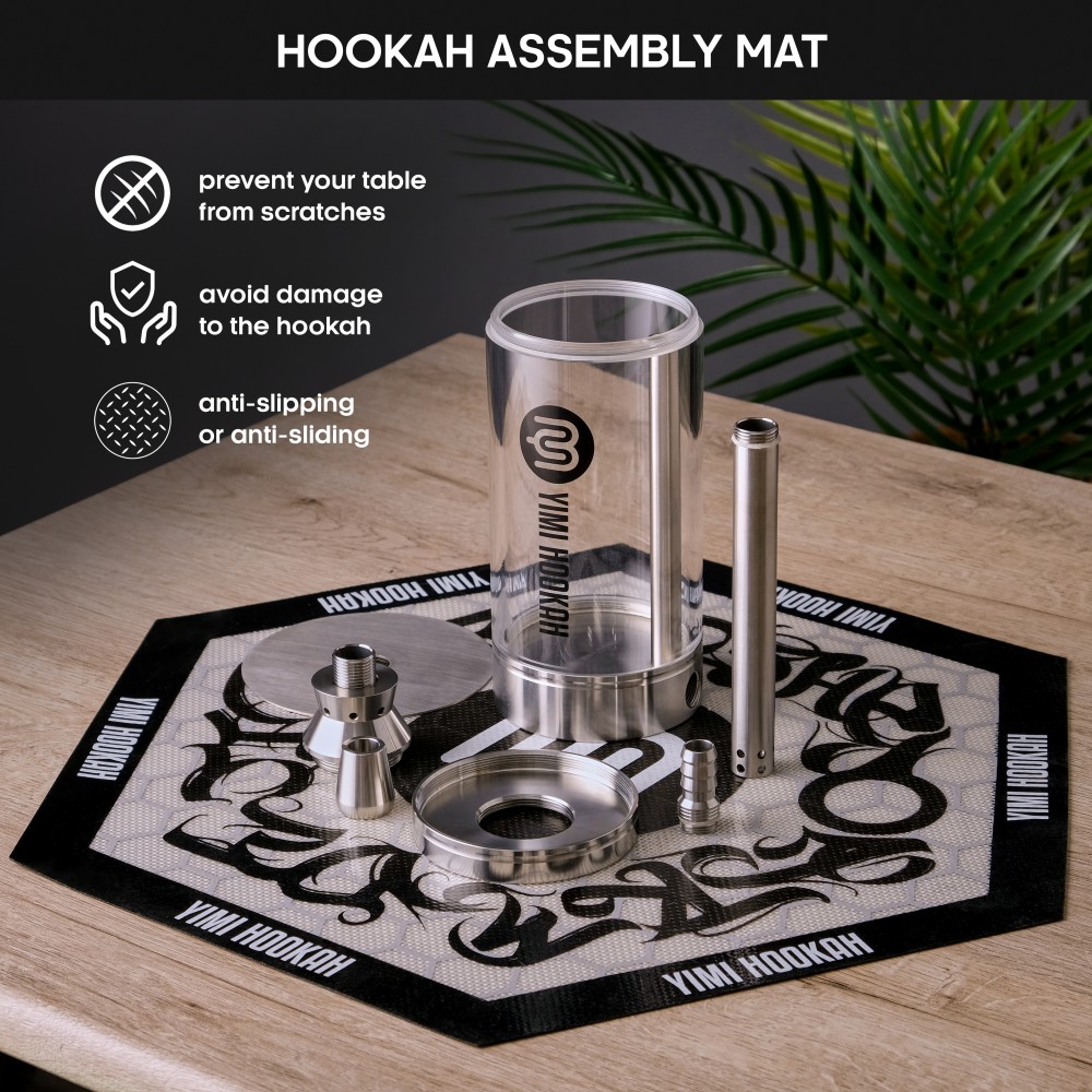 Yimi Hookah|一米水烟垫防滑硅胶垫子多功能水烟垫保护垫水烟配件 - 图1