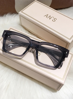 方形墨镜男士2024新款绿色痞帅