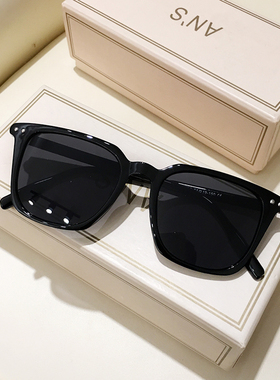 韩国潮牌男士墨镜黄红色眼镜