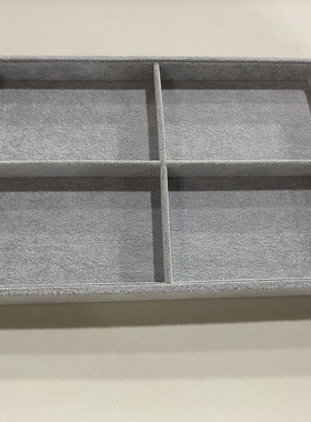 首饰展示台珠宝饰品盒子盘项链手表收纳耳钉展示珠宝店托盘