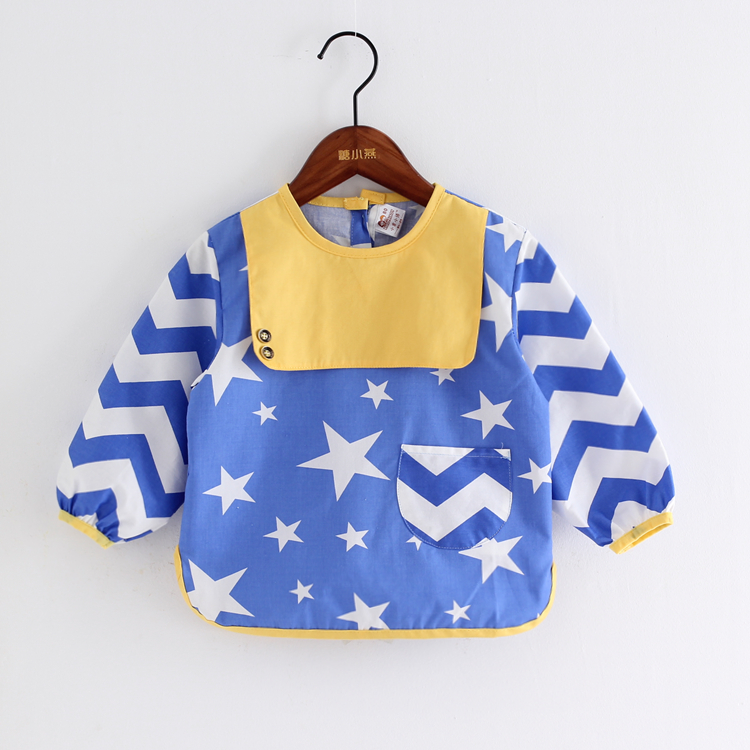 Waterproof baby coveralls and eating bibs