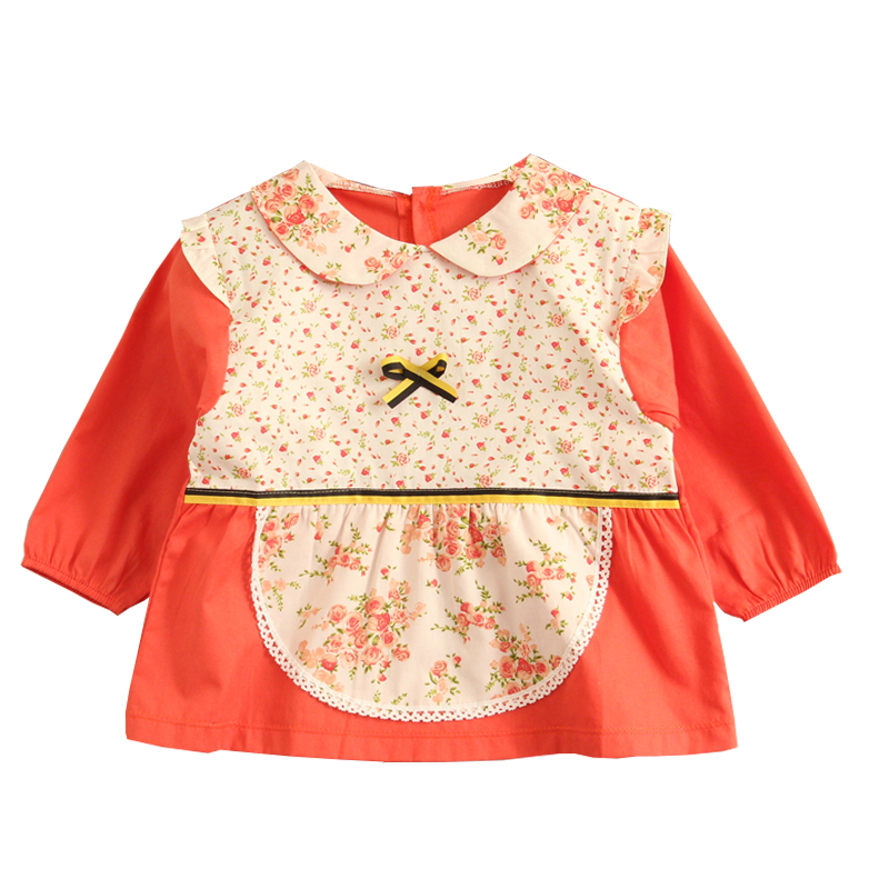 Doll pure cotton children's baby girl's baby coverall waterproof