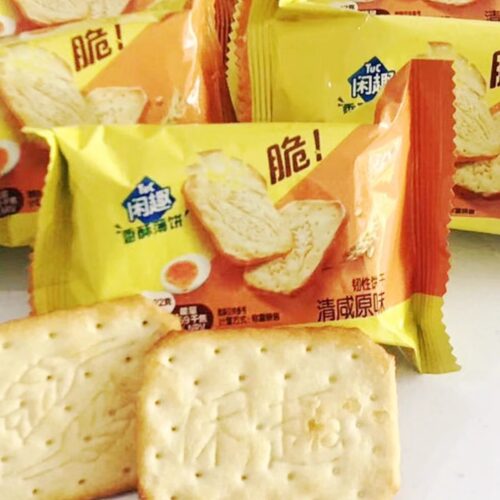 TUC闲趣香酥薄饼3斤5斤散装自然清咸原味海苔奥利奥夹心零食品 - 图1