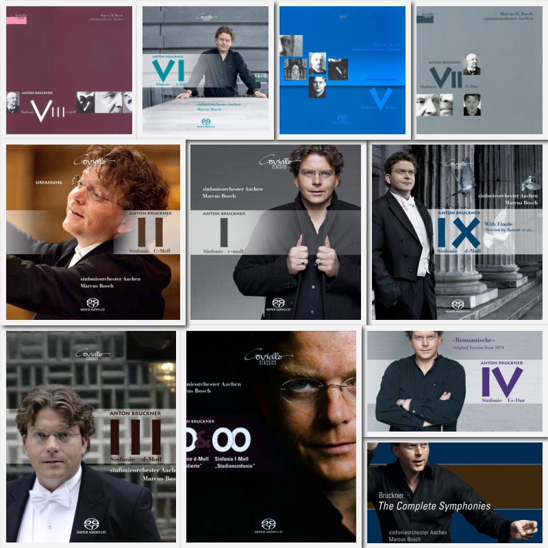 Y194 布鲁克纳 交响SACD全集 Marcus Bosch 德国 指挥家 DSD音源 - 图0