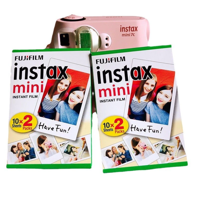 现货富士拍立得相纸instax mini白边3寸12/11/9/8/7/25/70/90胶片 - 图3
