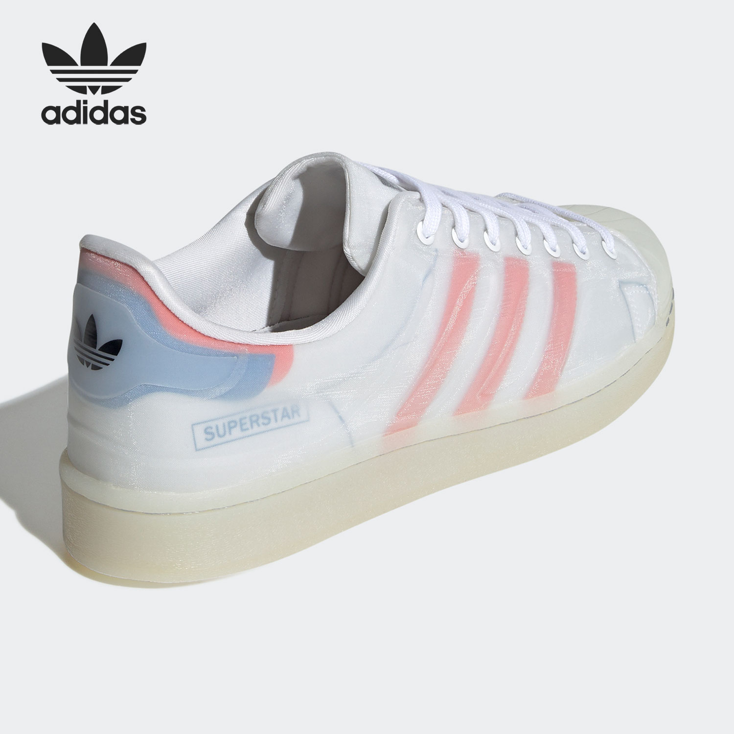 Adidas/阿迪达斯正品三叶草新款男女贝壳头运动休闲鞋 FX5544 - 图2