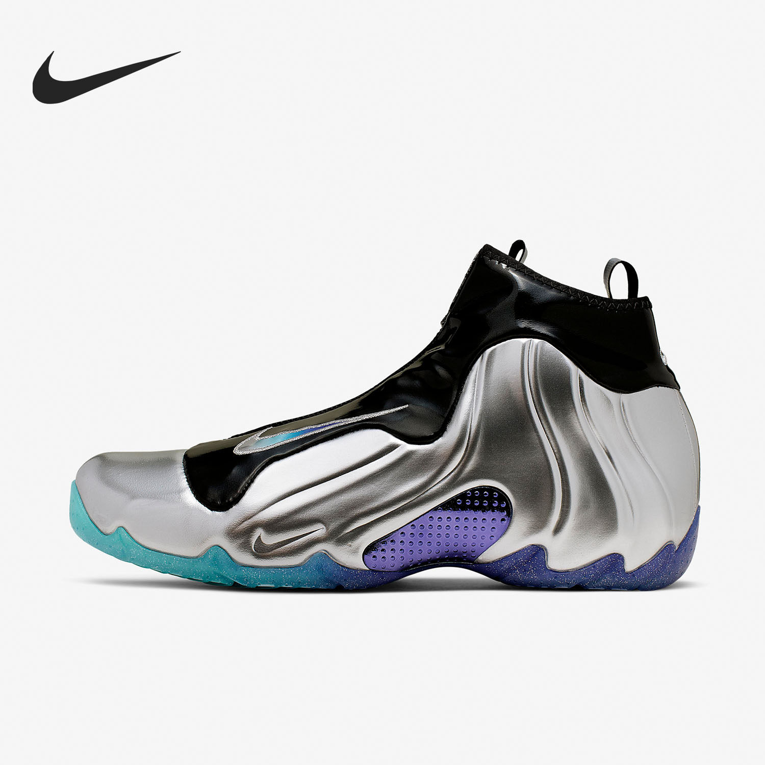 nike/耐克正品 风一银 钢铁战士街舞风雷 男子运动篮球鞋cj8010