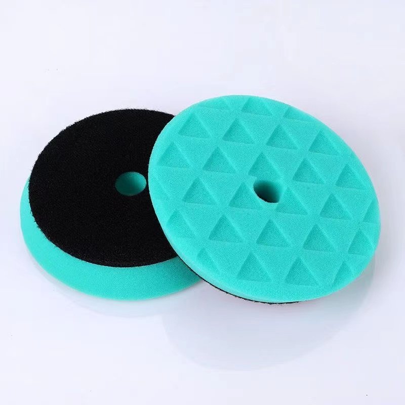 汽车美容6寸7龟纹海绵盘划痕打蜡修复偏心机DA震抛RO直心机抛光轮,淘宝优惠券,粉丝福利购,淘宝优惠卷