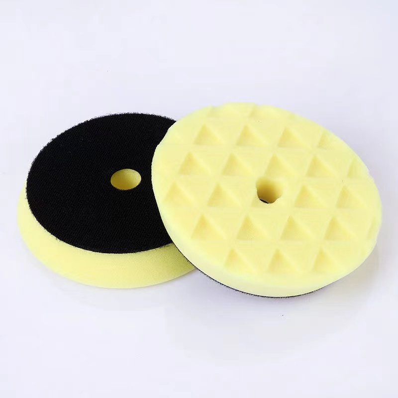 汽车美容6寸7龟纹海绵盘划痕打蜡修复偏心机DA震抛RO直心机抛光轮,淘宝优惠券,粉丝福利购,淘宝优惠卷
