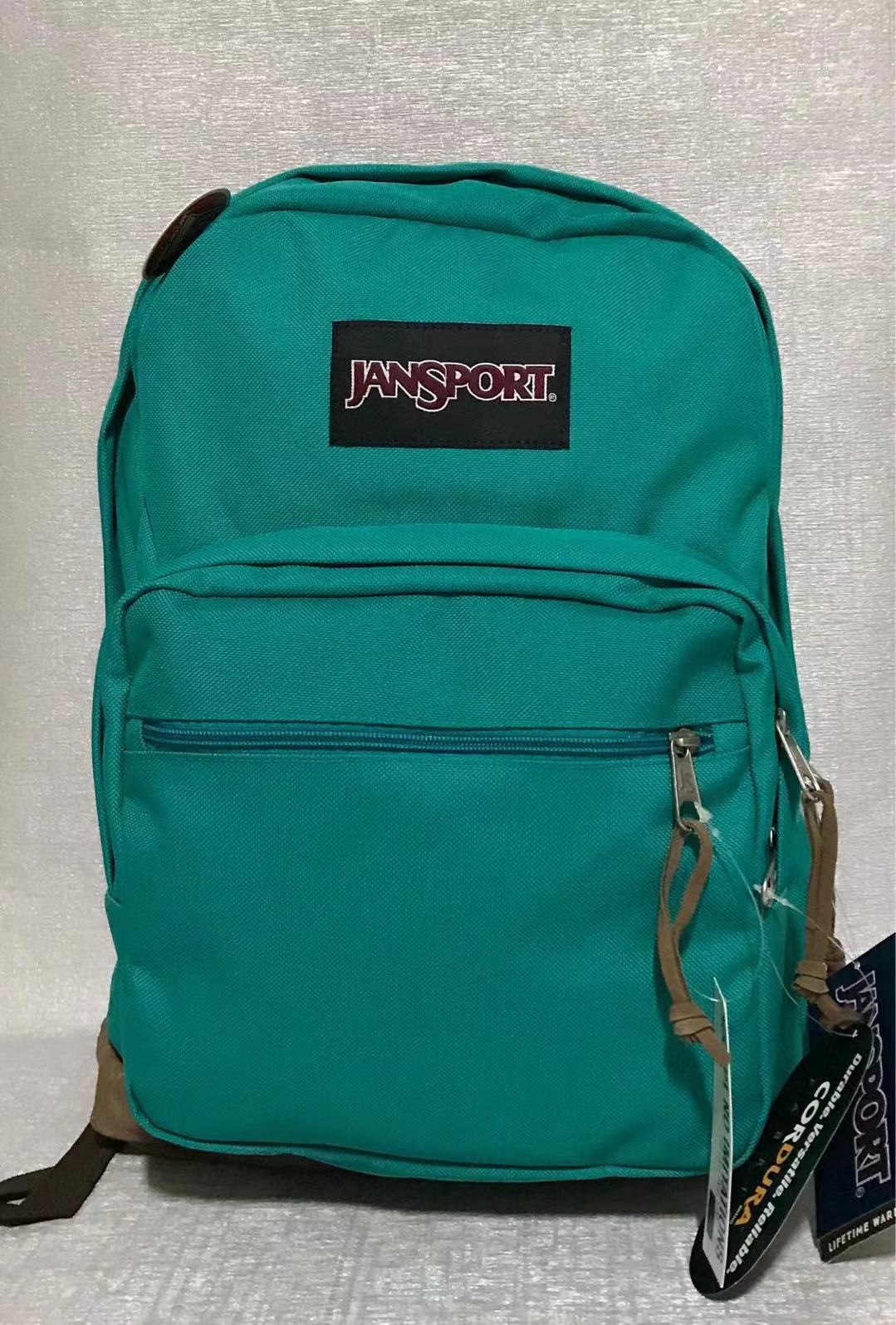 美国现货鹿皮底双肩背包 学生包 jansport - 图2