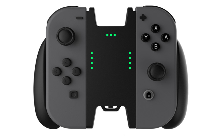 原装Switch手柄充电握把NS OLED JoyCon充电器充电座 手柄托支架 - 图1