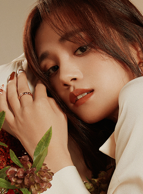 星空戒指女纯银时尚个性食指戒