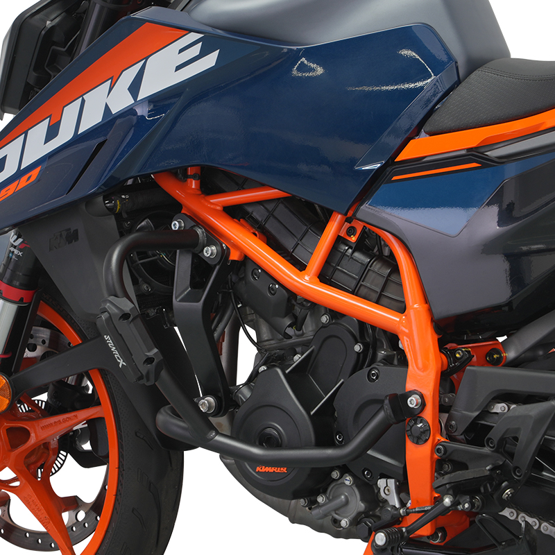 适配KTM390护杠保险杠duke390duke250改装竞技杠护架防摔杠防摔棒 - 图2