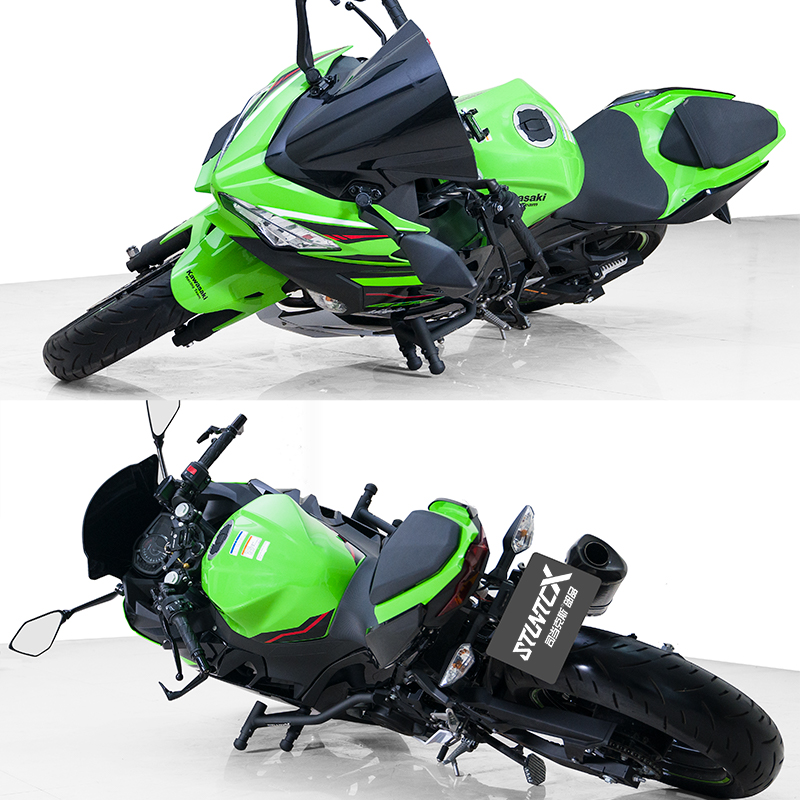 STUNTCX护杠适用川崎ninja400护杠竞技杠保险杠忍者400防摔护杠 - 图3