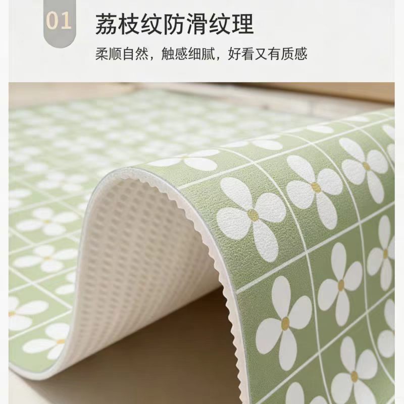PVC disposable floor mat is waterproof, non-slip and wipeable